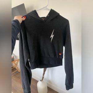 Aviator Nation Cropped Hoodie